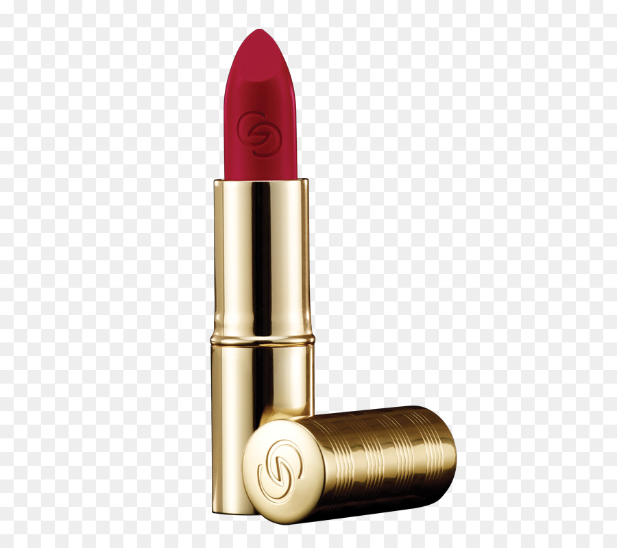 Lápiz Labial Rojo，Caja Dorada PNG