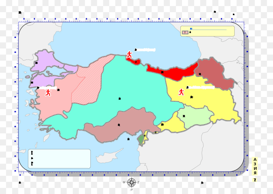 Mapa De Turquía，Geografía PNG