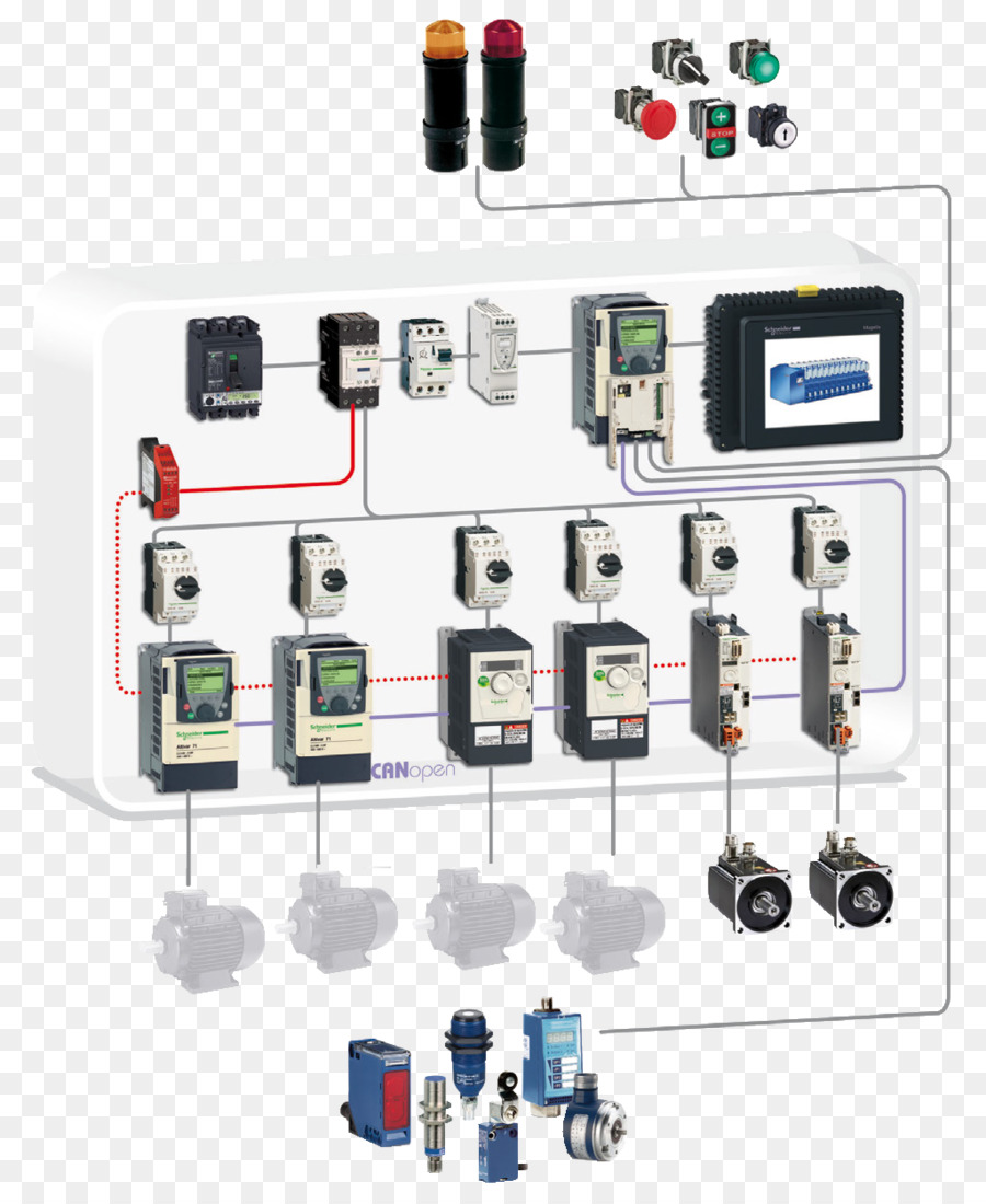 Componentes Eléctricos，Circuito PNG