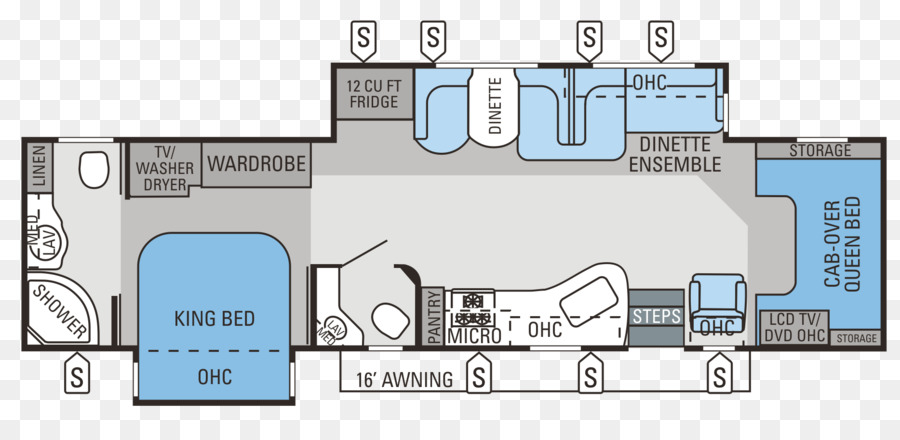 Plan De Piso，Jayco Inc PNG