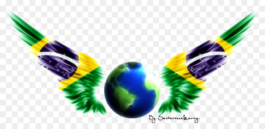 Tierra Con Alas，Bandera De Brasil PNG