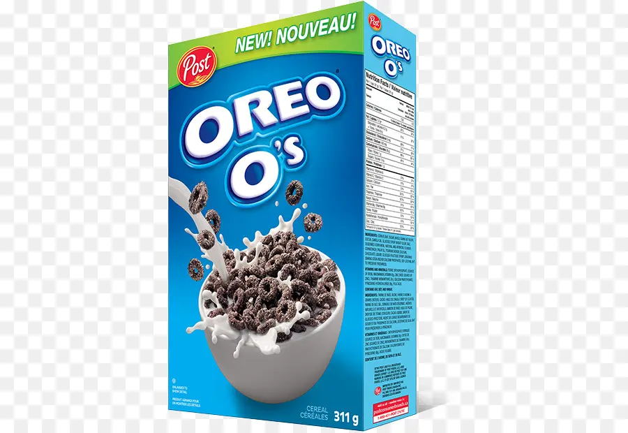 Oreo O，Los Cereales Para El Desayuno PNG