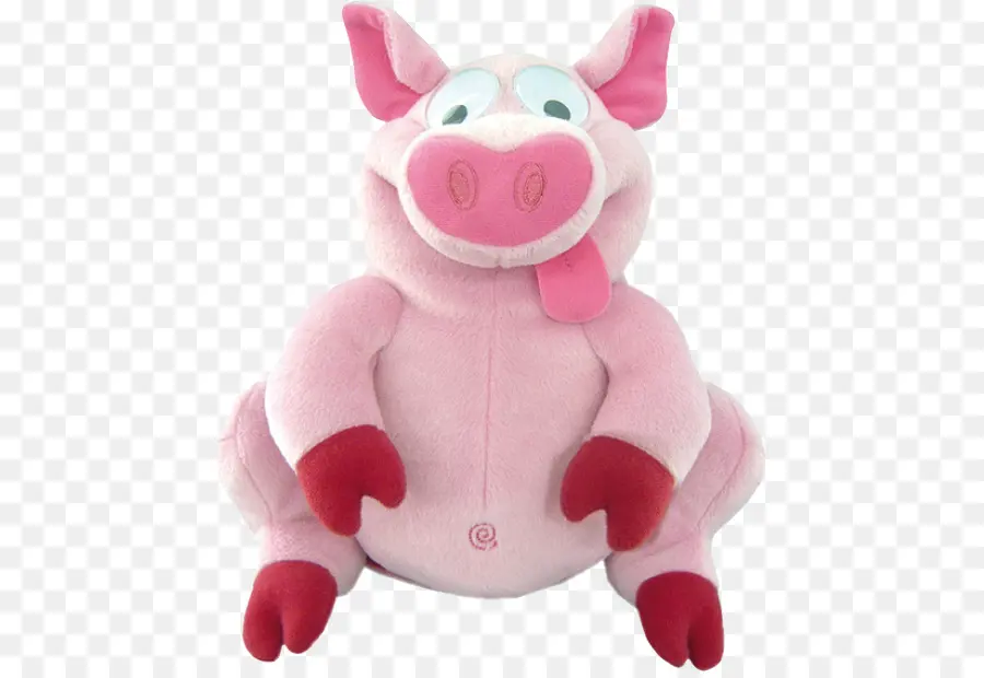 Cerdo De Peluche Rosa，Animal De Peluche PNG