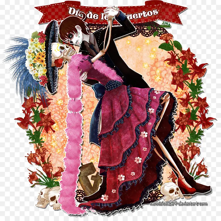 La Calavera Catrina，Calavera PNG