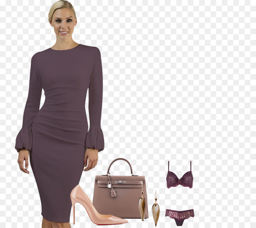 Morado，Vestido PNG