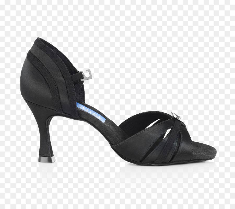 Tacón Alto Negro，Zapato PNG