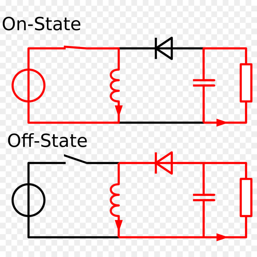 Convertidor Boost，Buckboost Converter PNG