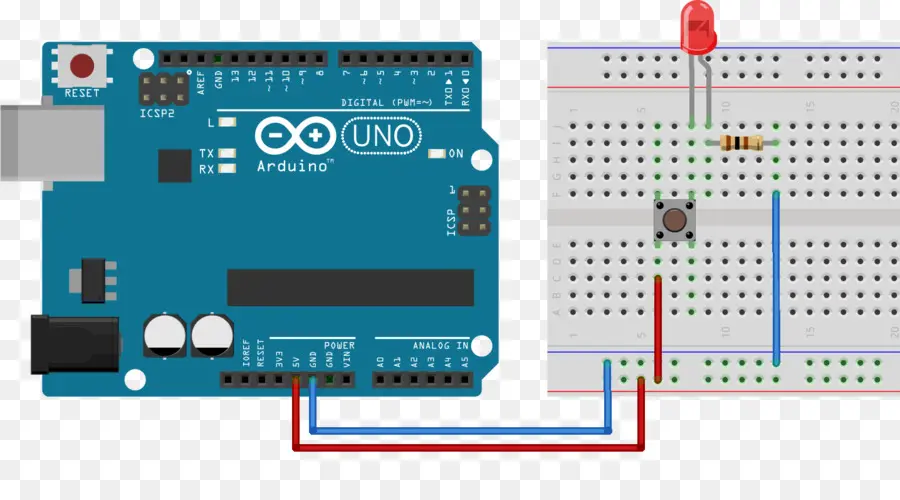 Arduino，Resistencia Pull Up PNG