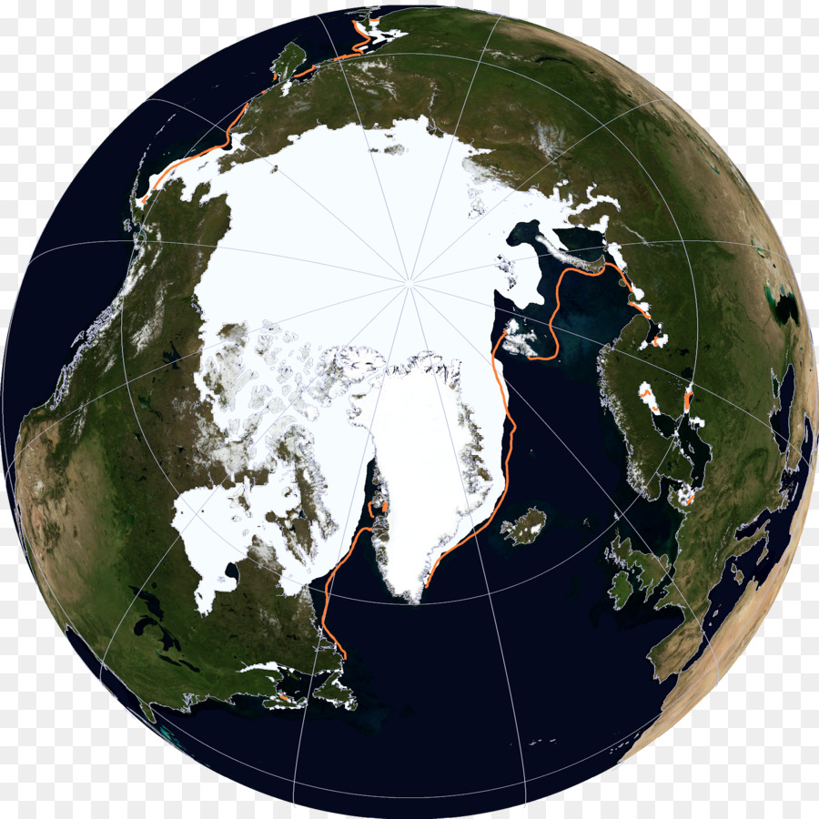 Océano ártico，Nacional De Datos De Nieve Y Hielo Del Centro PNG