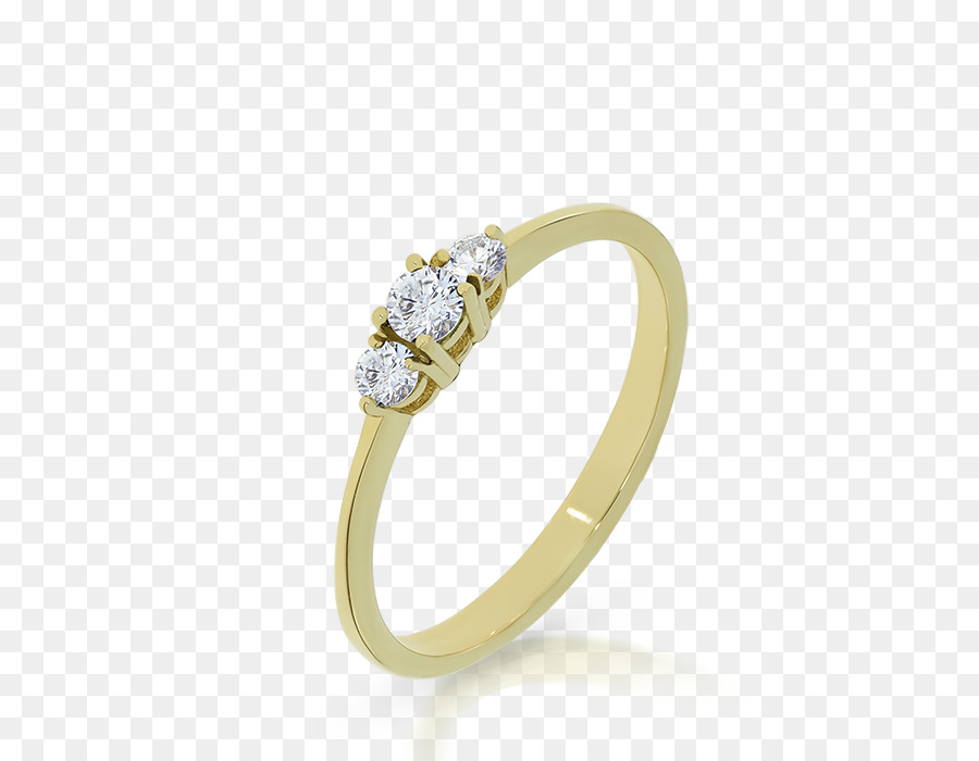 Anillo De Diamantes，Oro PNG