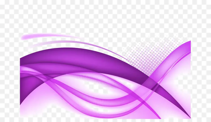 Ondas Moradas，Diseño PNG