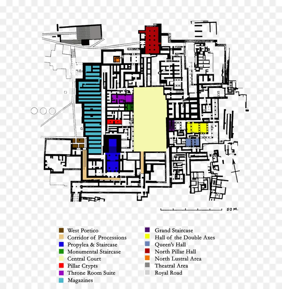 Mapa Del Palacio，Antiguo PNG