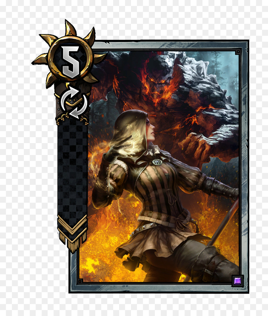 Gwent The Witcher Juego De Cartas，The Witcher PNG