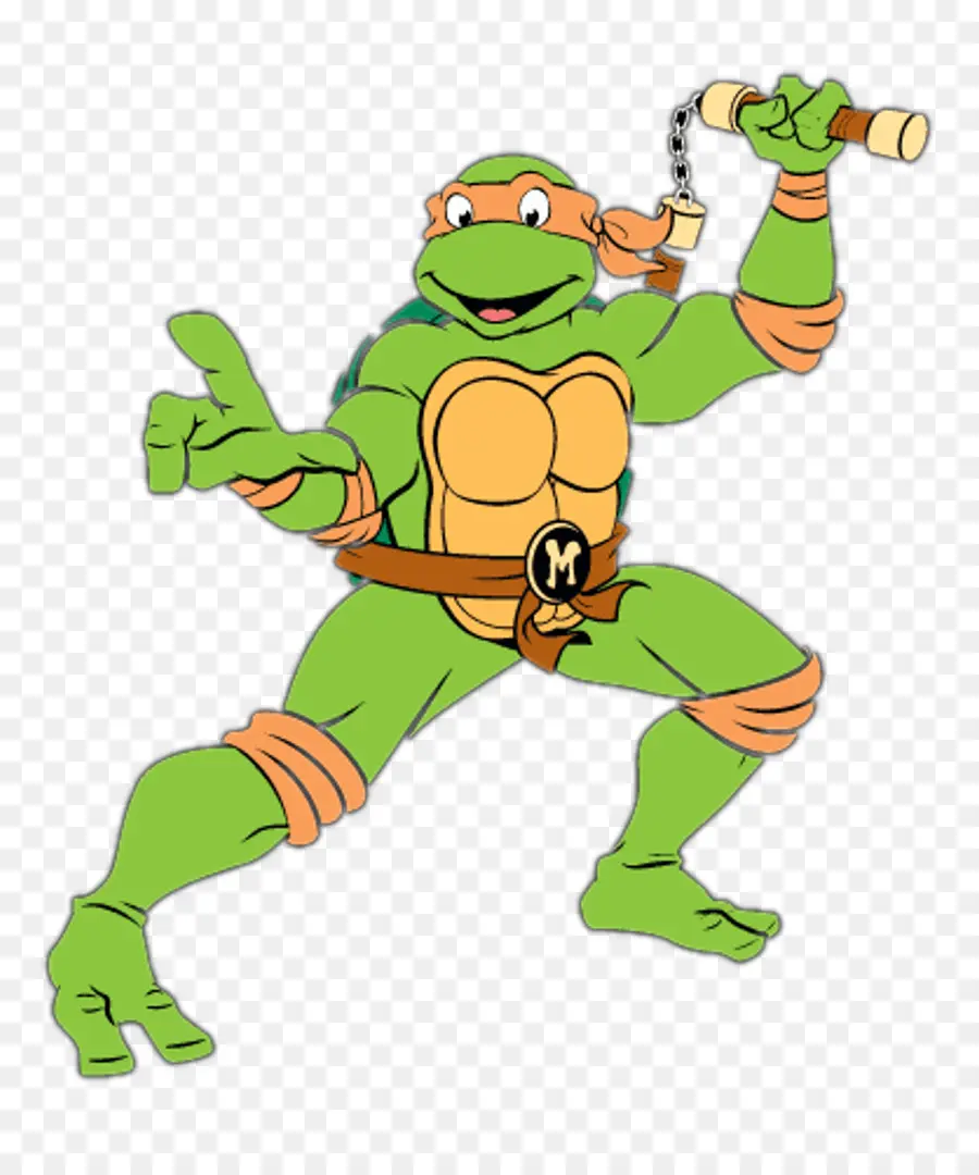 Tortuga Ninja，Dibujos Animados PNG