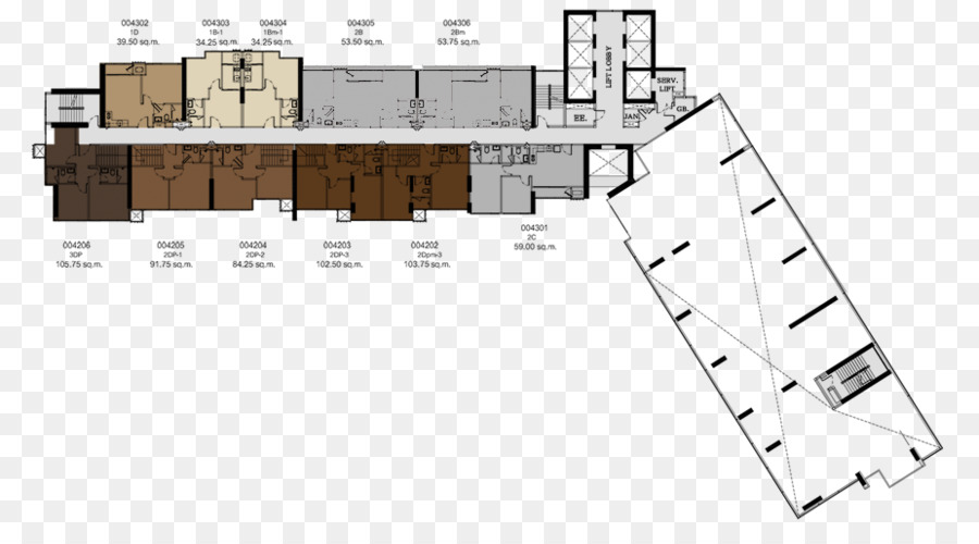 Plano De Planta Del Edificio，Alojamiento PNG