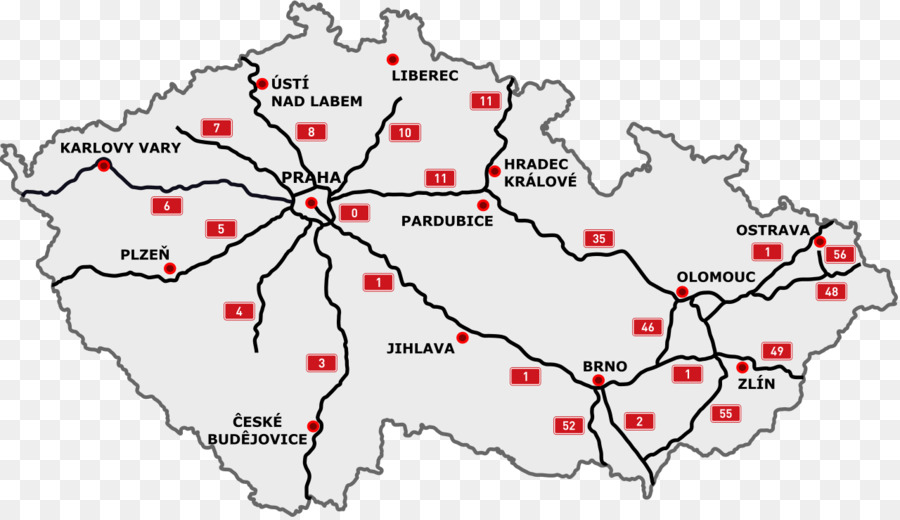 Las Carreteras En La República Checa，Autopista D1 PNG