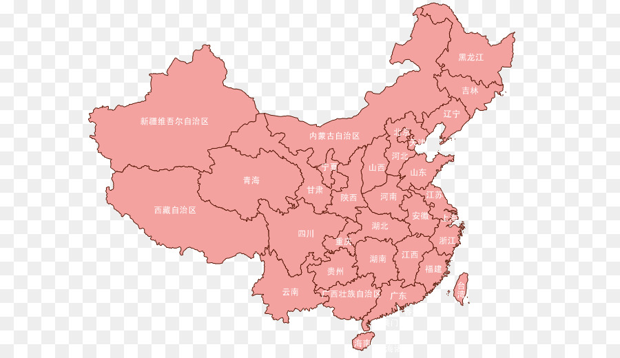 China，Mapa PNG