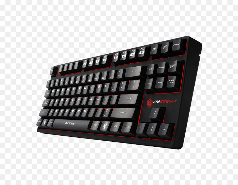 Teclado De La Computadora，Cm Storm Quickfire Rapid Mecánica De Juego De Teclado PNG