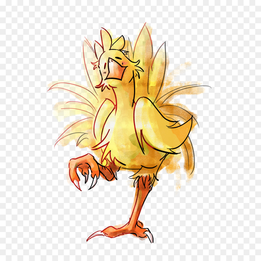 Pájaro Amarillo，Dibujos Animados PNG