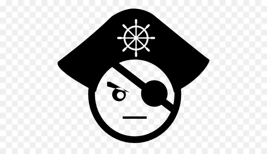 Piratería，Bandera Pirata PNG