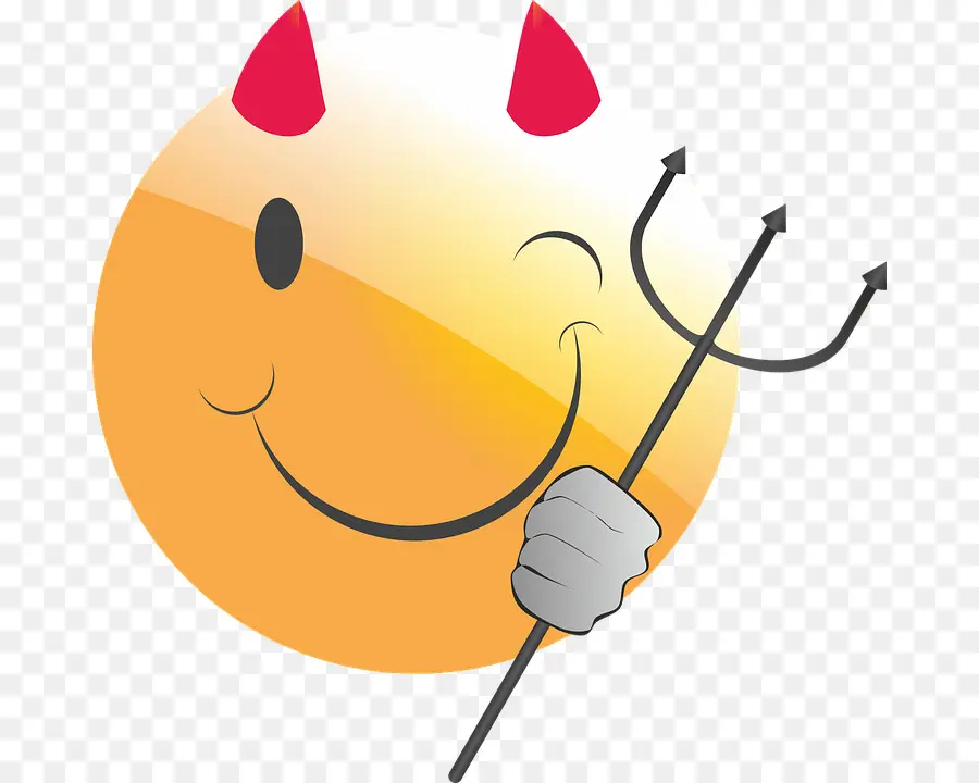 Emoji Del Diablo，Sonriente PNG