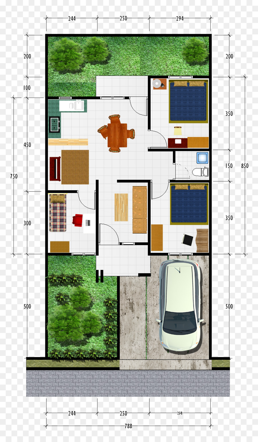 Plan De Piso，Suburbio PNG