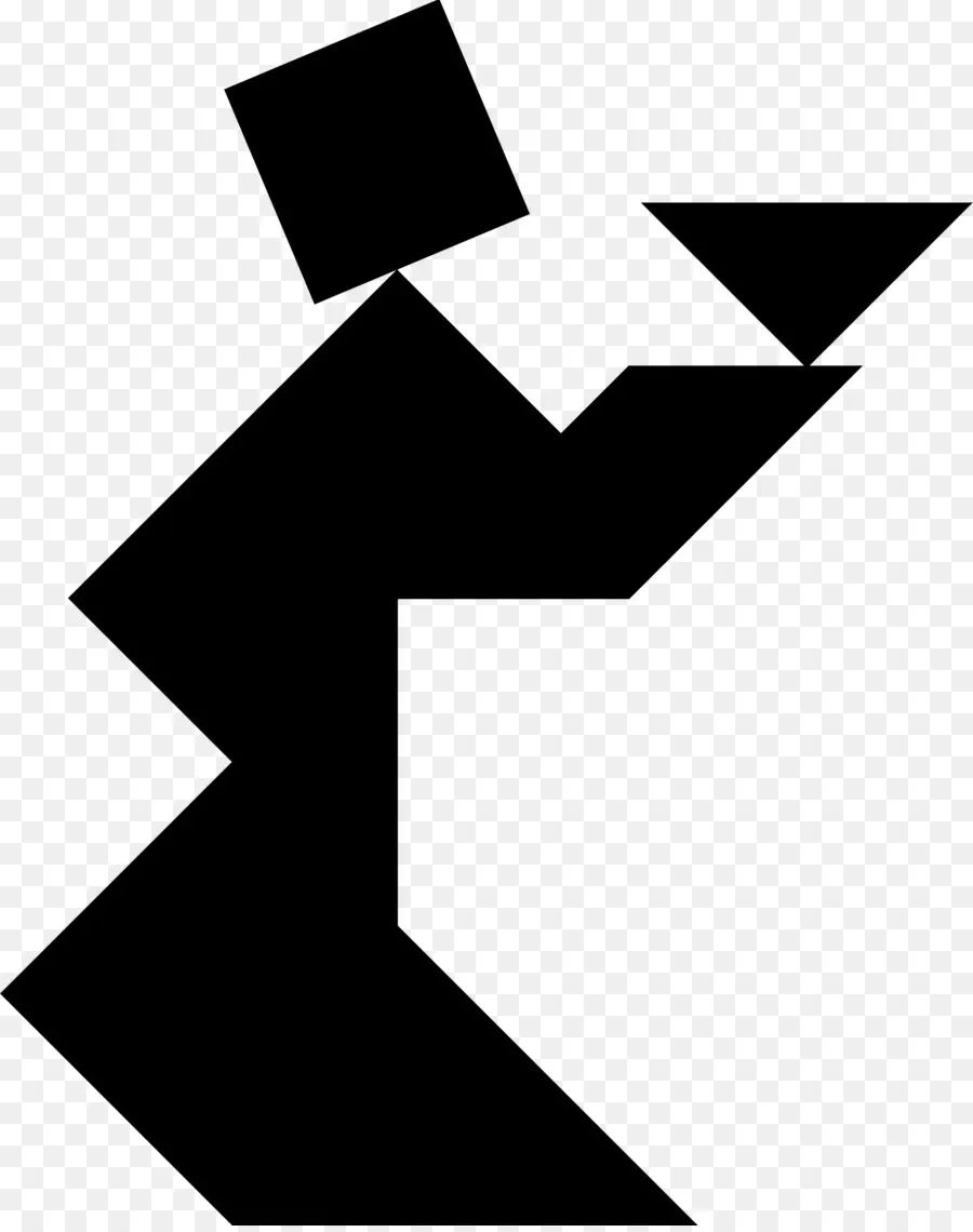 Figura Tangram，Rompecabezas PNG