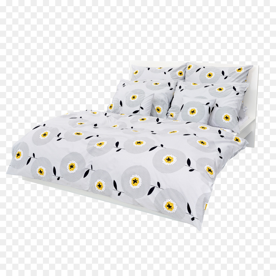 Ropa De Cama De Flores，Cama PNG