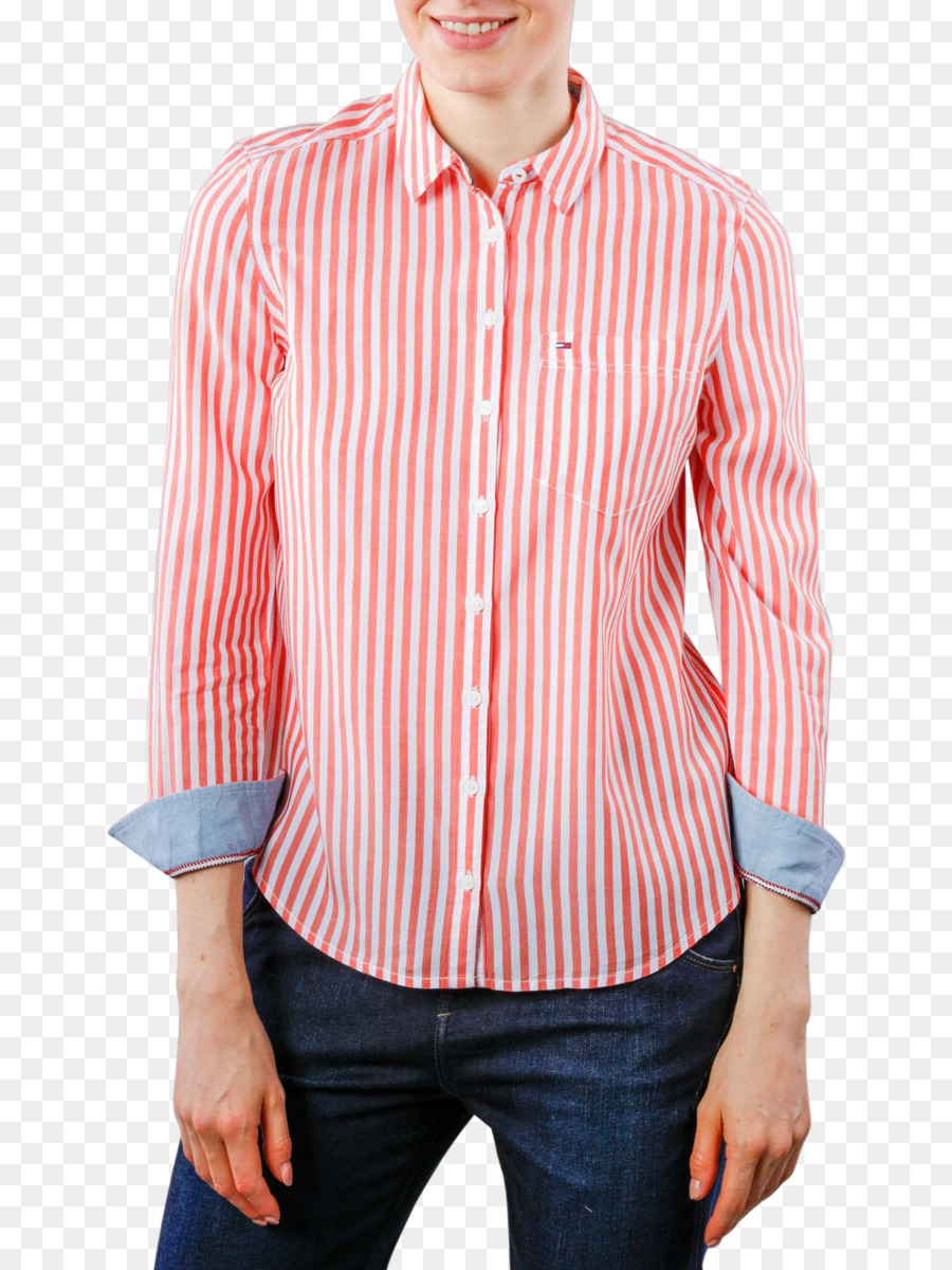 Camisa A Rayas，Rojo PNG