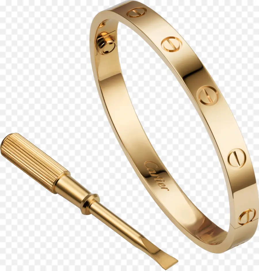 Brazalete De Amor，Dorado De Color PNG