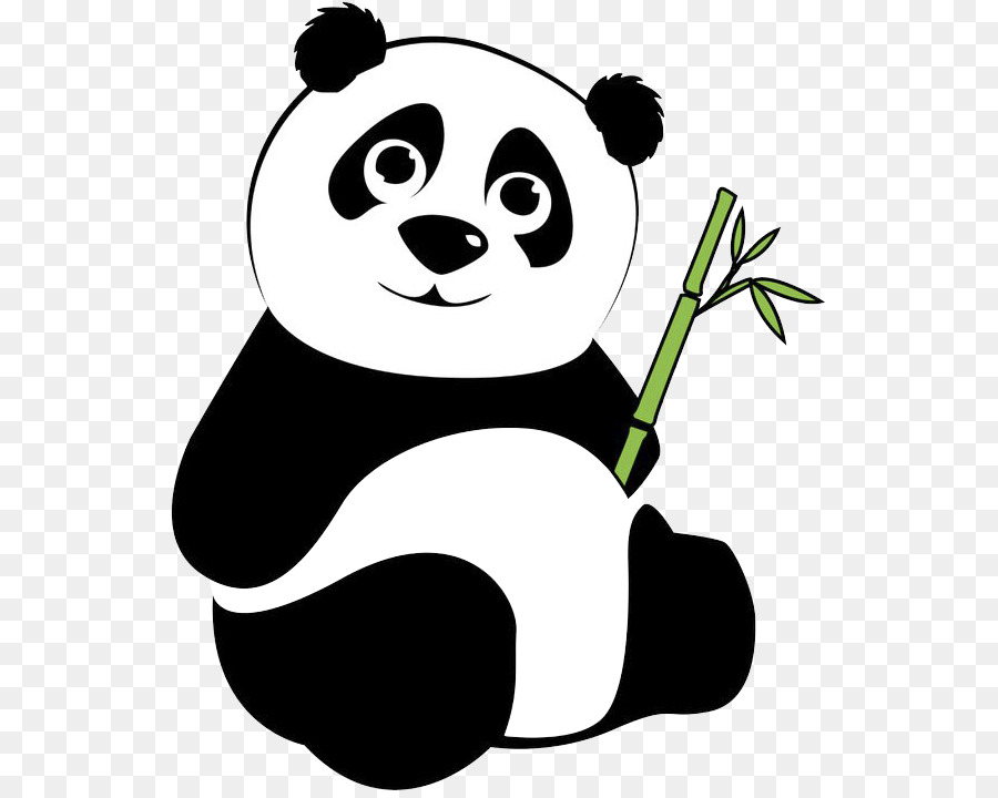 Panda，Bambú PNG