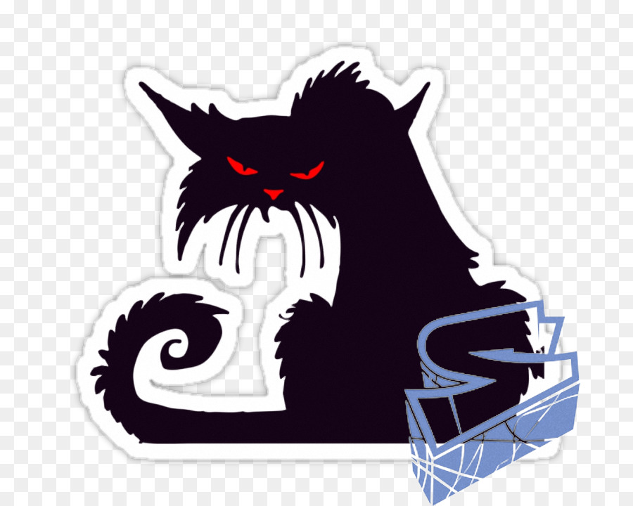 Silueta，Gato PNG