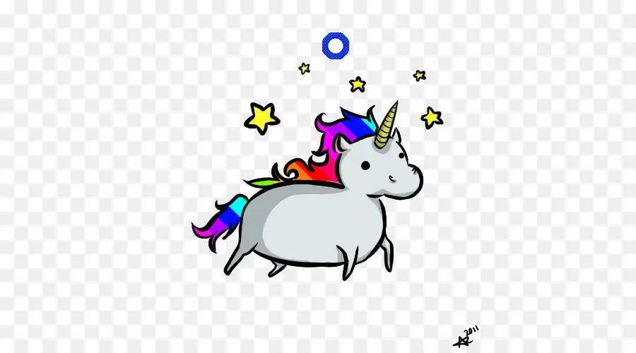 Unicornio，Arcoíris PNG