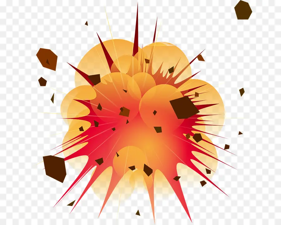 Explosión，Explosivo Químico PNG