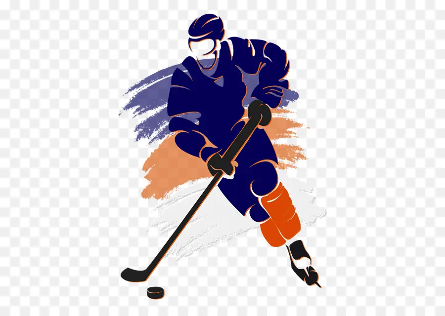 Jugador De Hockey，Hielo PNG