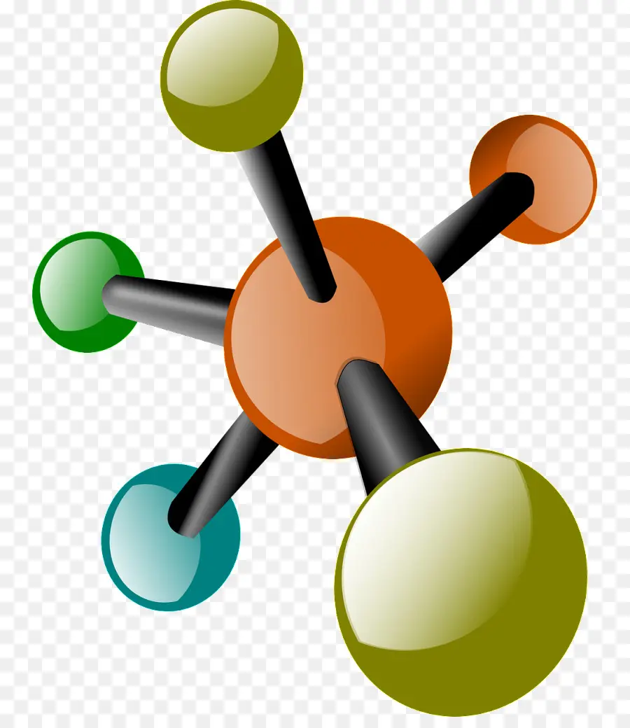 La Molécula De，La Química PNG