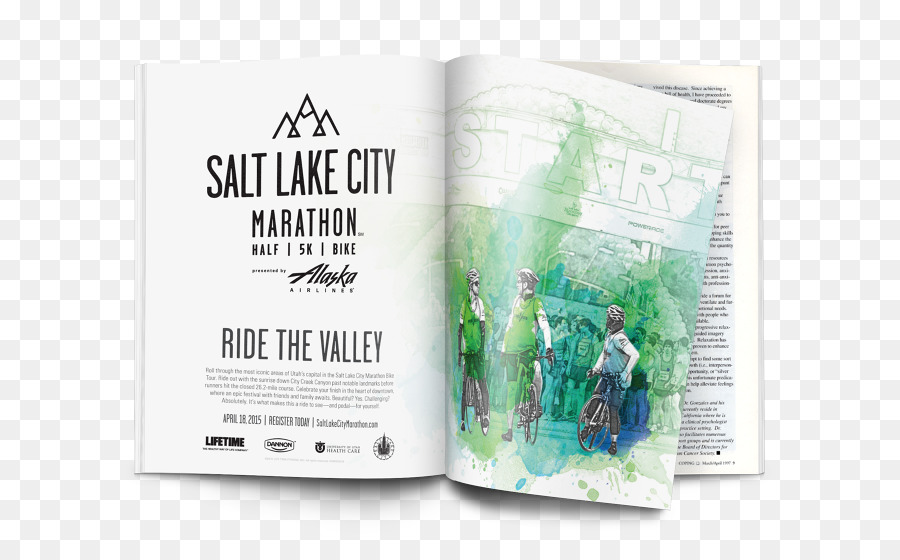 Salt Lake City Marathon，Publicidad PNG