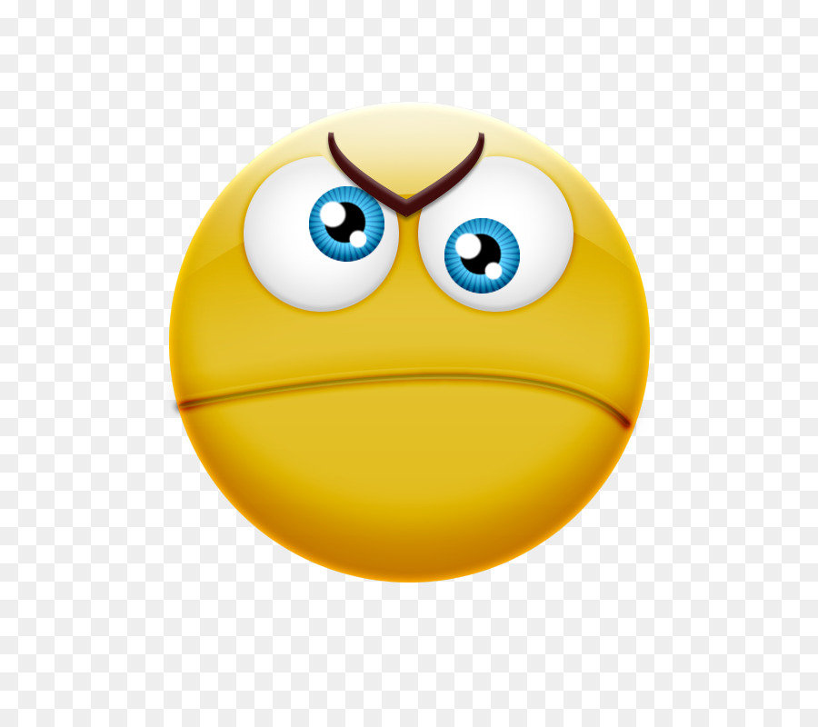 Emoji Enojado，Rostro PNG