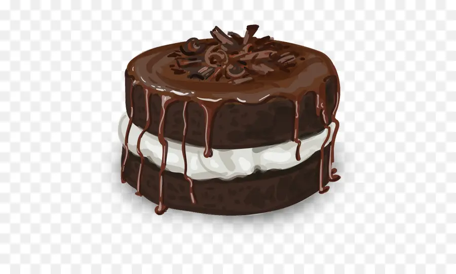 Pastel De Chocolate，Trufa De Chocolate PNG