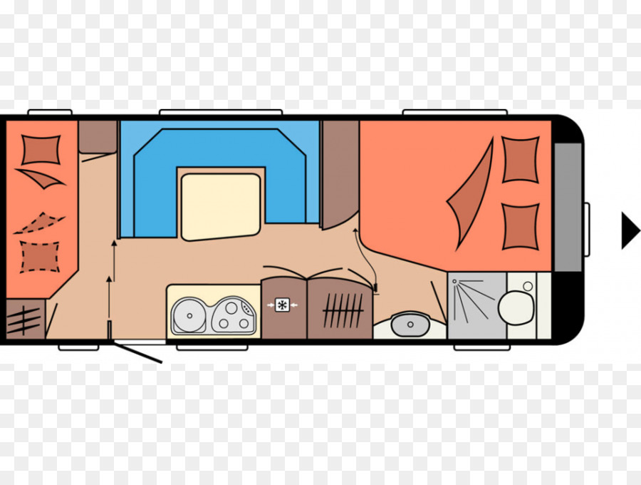 Diseño De La Caravana，Interior PNG