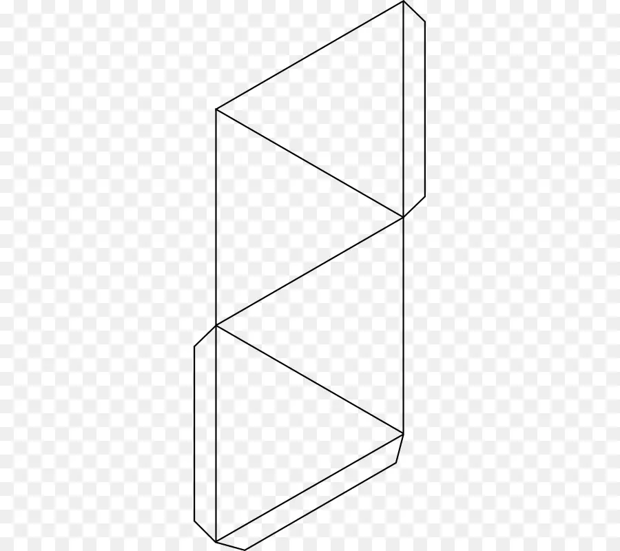 Papel，Tetraedro PNG