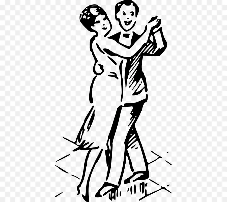 Pareja Bailando，Bailar PNG