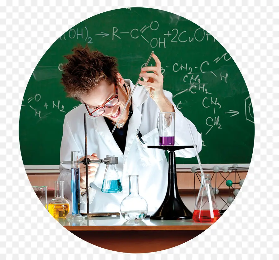 Científico En Laboratorio，Química PNG