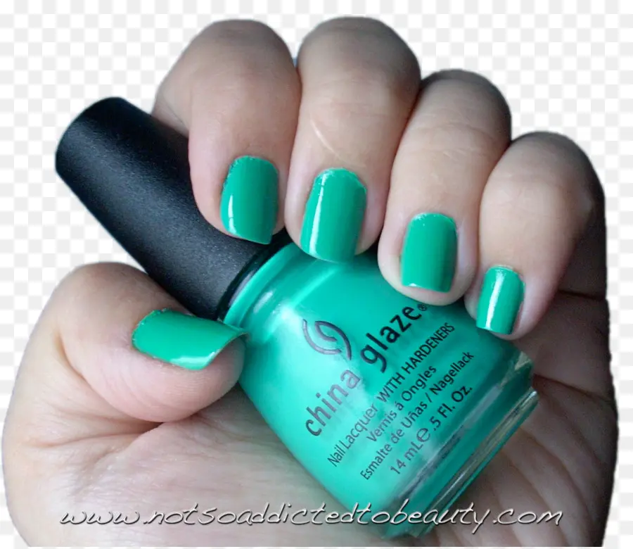 Esmalte De Uñas，Verde PNG