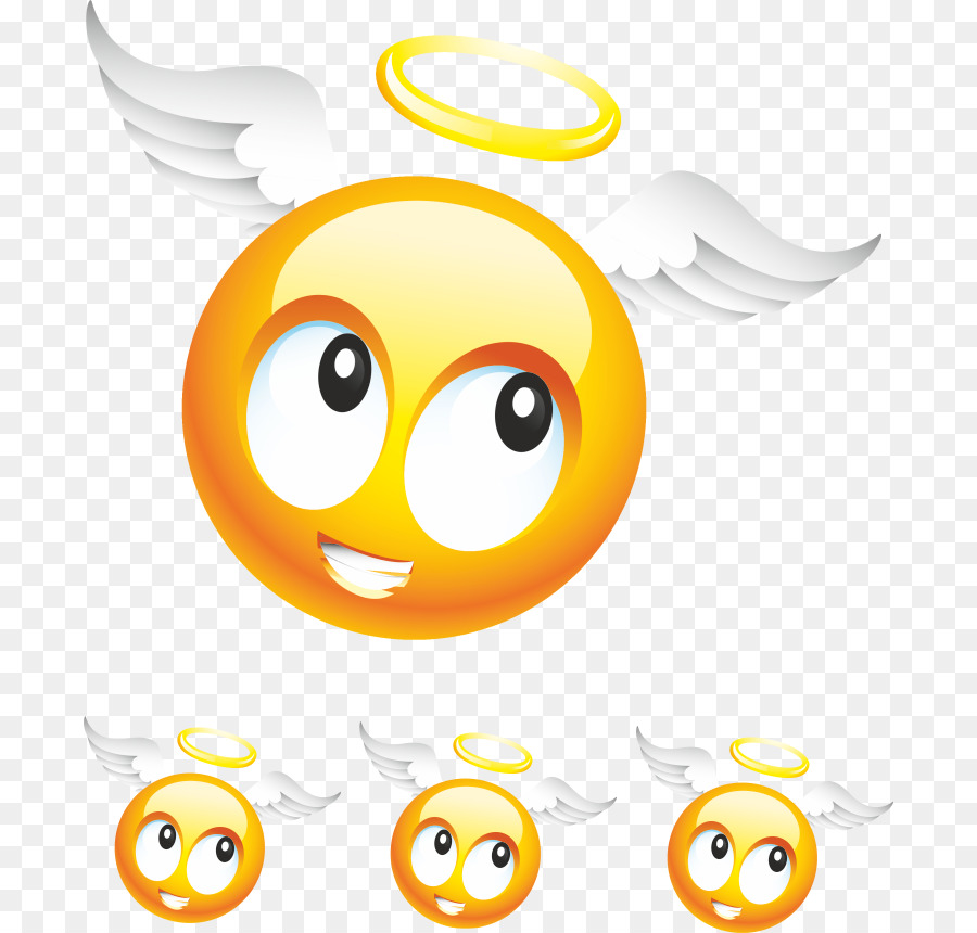 ángel Emoji，Ángel PNG