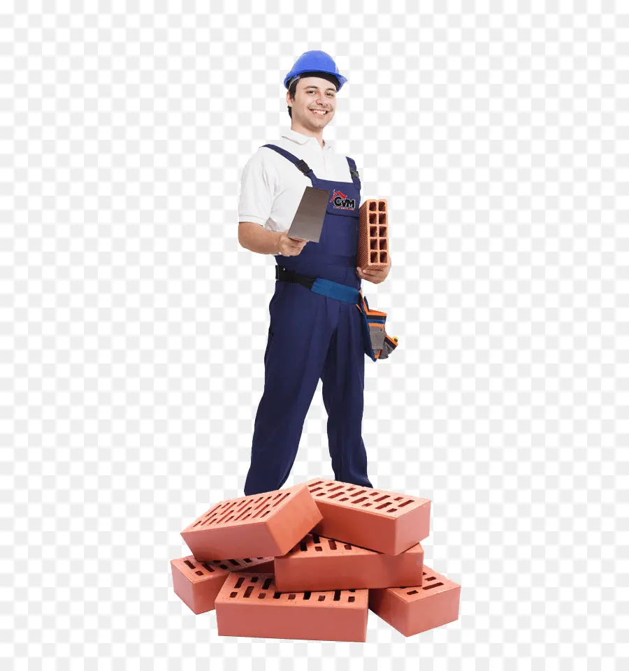 Trabajador De La Construcción，Ladrillos PNG