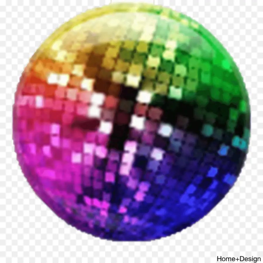 Bola De Discoteca，Vistoso PNG