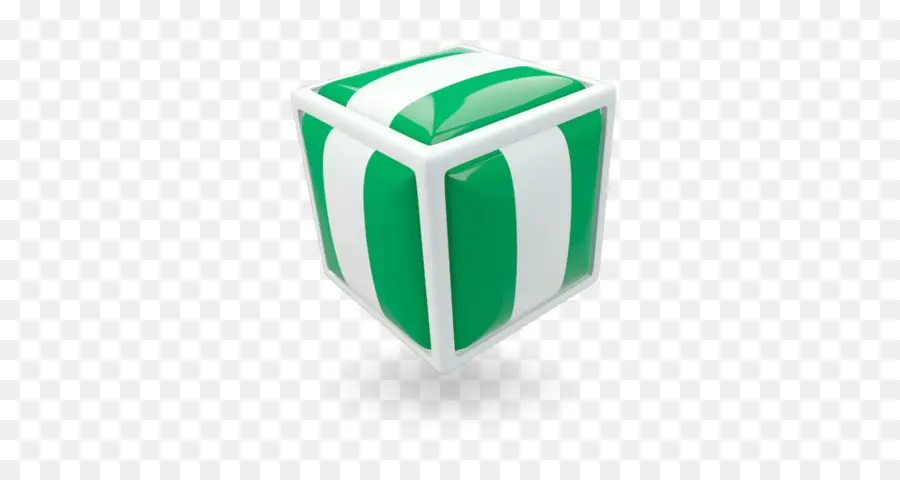 Cubo，Verde PNG