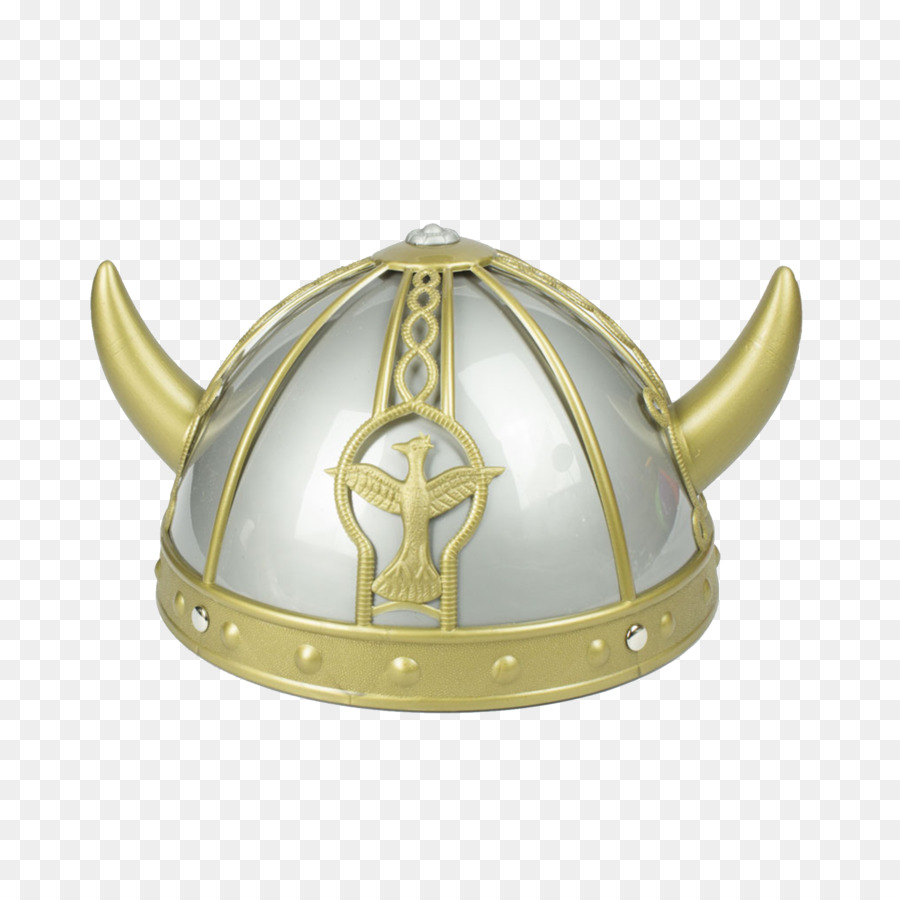 Casco Vikingo，Oro PNG