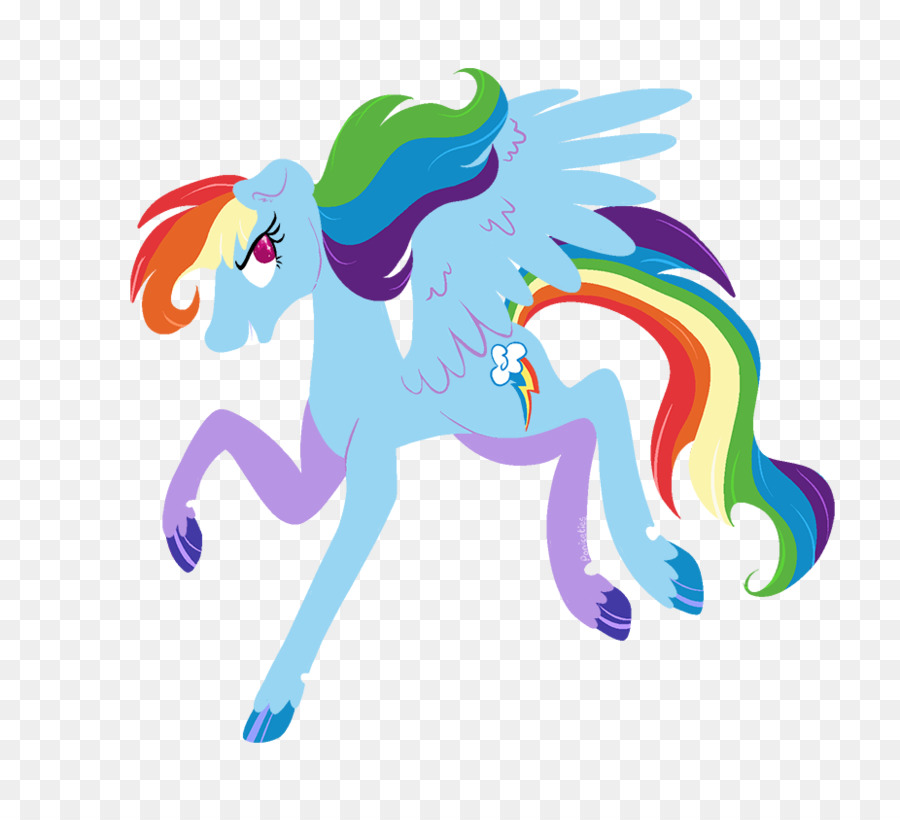 Poni Arcoiris，Vistoso PNG